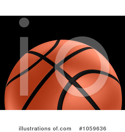Royalty-Free (RF) Basketball Clipart Illustration by stockillustrations - Stock Sample #1059636