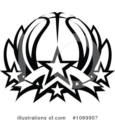 Basketball Clipart #1089907 by Chromaco
