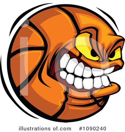 Basketball Clipart #1090240 by Chromaco
