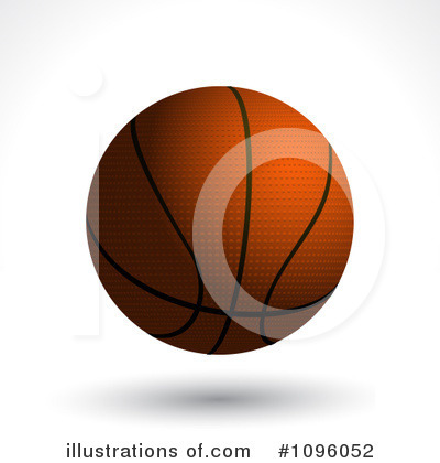 Royalty-Free (RF) Basketball Clipart Illustration by elaineitalia - Stock Sample #1096052