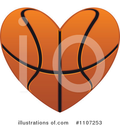 Royalty-Free (RF) Basketball Clipart Illustration by Vector Tradition SM - Stock Sample #1107253