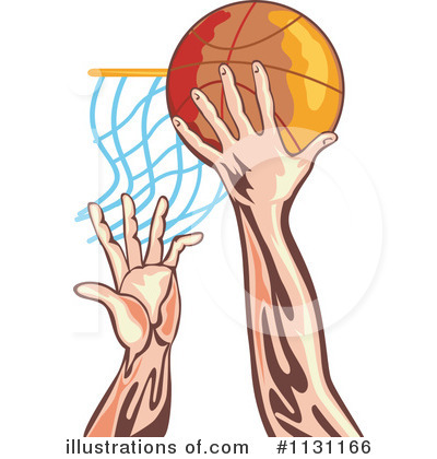 Royalty-Free (RF) Basketball Clipart Illustration by patrimonio - Stock Sample #1131166