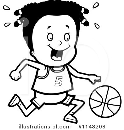 Royalty-Free (RF) Basketball Clipart Illustration by Cory Thoman - Stock Sample #1143208