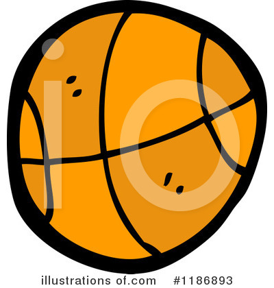 Royalty-Free (RF) Basketball Clipart Illustration by lineartestpilot - Stock Sample #1186893