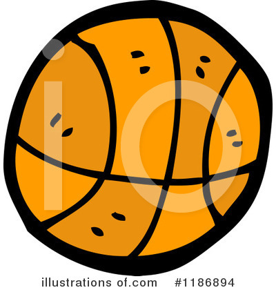 Royalty-Free (RF) Basketball Clipart Illustration by lineartestpilot - Stock Sample #1186894