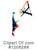 Basketball Clipart #1206288 by Arena Creative