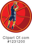 Basketball Clipart #1231200 by patrimonio