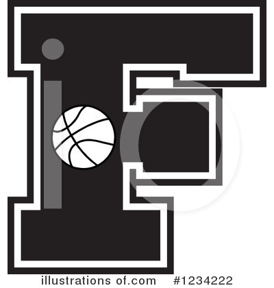 Royalty-Free (RF) Basketball Clipart Illustration by Johnny Sajem - Stock Sample #1234222