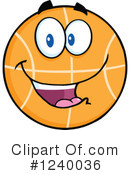 Basketball Clipart #1240036 by Hit Toon
