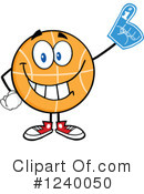 Basketball Clipart #1240050 by Hit Toon
