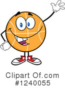 Basketball Clipart #1240055 by Hit Toon