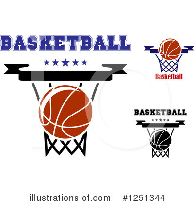 Royalty-Free (RF) Basketball Clipart Illustration by Vector Tradition SM - Stock Sample #1251344