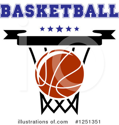 Royalty-Free (RF) Basketball Clipart Illustration by Vector Tradition SM - Stock Sample #1251351