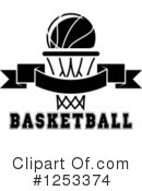 Basketball Clipart #1253374 by Vector Tradition SM