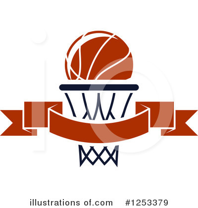 Royalty-Free (RF) Basketball Clipart Illustration by Vector Tradition SM - Stock Sample #1253379