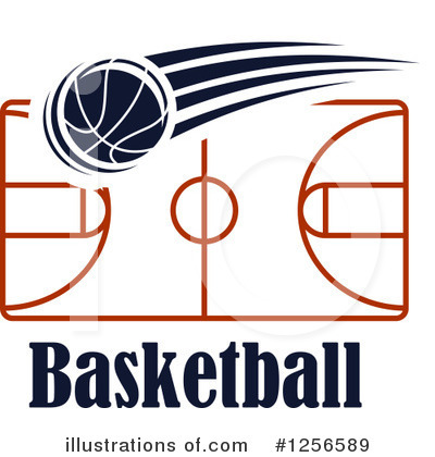 Royalty-Free (RF) Basketball Clipart Illustration by Vector Tradition SM - Stock Sample #1256589