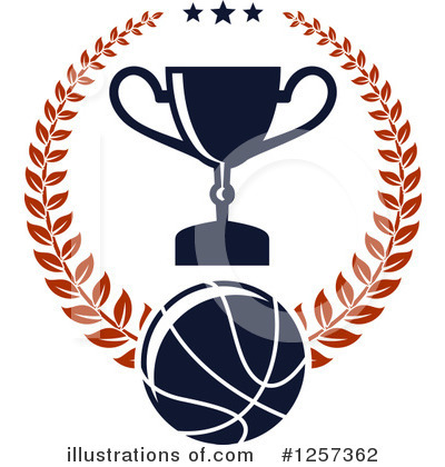 Royalty-Free (RF) Basketball Clipart Illustration by Vector Tradition SM - Stock Sample #1257362