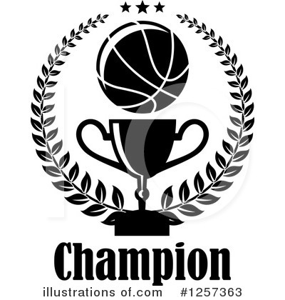 Royalty-Free (RF) Basketball Clipart Illustration by Vector Tradition SM - Stock Sample #1257363