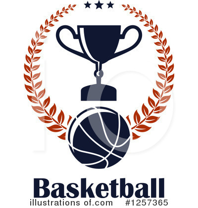 Royalty-Free (RF) Basketball Clipart Illustration by Vector Tradition SM - Stock Sample #1257365