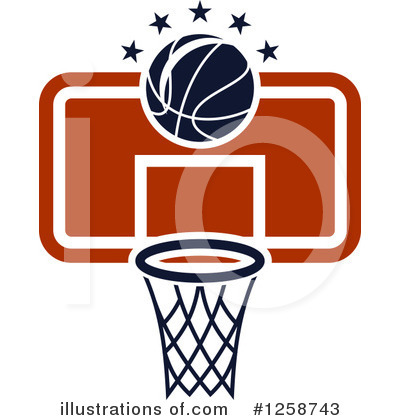 Royalty-Free (RF) Basketball Clipart Illustration by Vector Tradition SM - Stock Sample #1258743