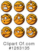 Basketball Clipart #1263135 by Chromaco