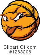Basketball Clipart #1263206 by Chromaco