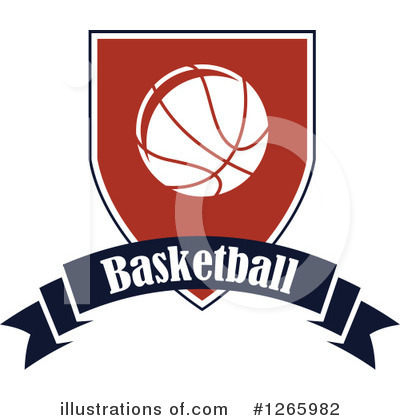Royalty-Free (RF) Basketball Clipart Illustration by Vector Tradition SM - Stock Sample #1265982