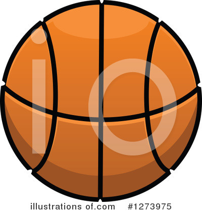Royalty-Free (RF) Basketball Clipart Illustration by Vector Tradition SM - Stock Sample #1273975