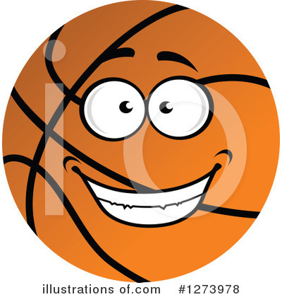 Royalty-Free (RF) Basketball Clipart Illustration by Vector Tradition SM - Stock Sample #1273978