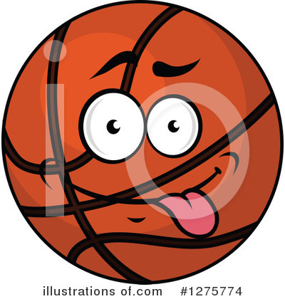 Royalty-Free (RF) Basketball Clipart Illustration by Vector Tradition SM - Stock Sample #1275774