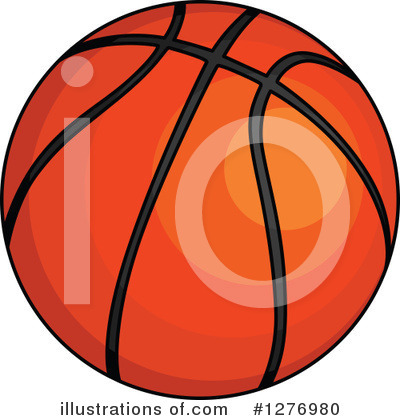 Royalty-Free (RF) Basketball Clipart Illustration by Vector Tradition SM - Stock Sample #1276980