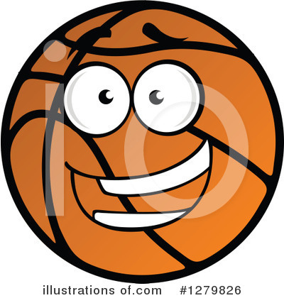 Royalty-Free (RF) Basketball Clipart Illustration by Vector Tradition SM - Stock Sample #1279826