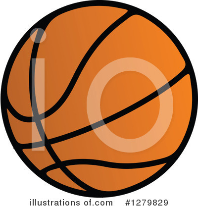 Royalty-Free (RF) Basketball Clipart Illustration by Vector Tradition SM - Stock Sample #1279829