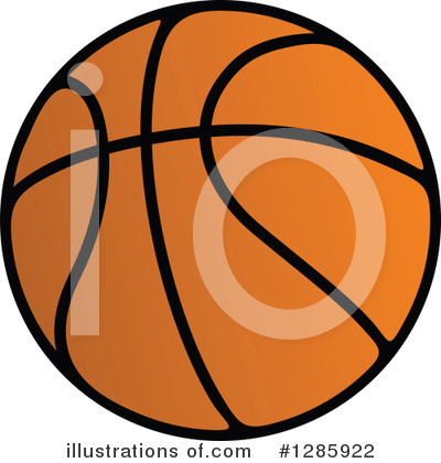 Royalty-Free (RF) Basketball Clipart Illustration by Vector Tradition SM - Stock Sample #1285922
