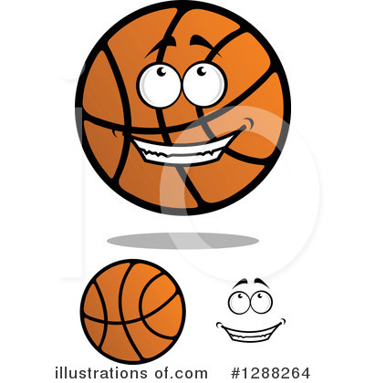 Royalty-Free (RF) Basketball Clipart Illustration by Vector Tradition SM - Stock Sample #1288264