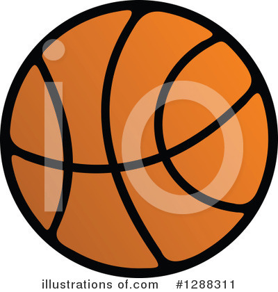 Royalty-Free (RF) Basketball Clipart Illustration by Vector Tradition SM - Stock Sample #1288311