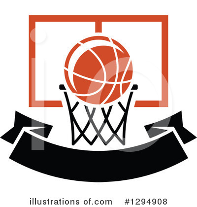Royalty-Free (RF) Basketball Clipart Illustration by Vector Tradition SM - Stock Sample #1294908