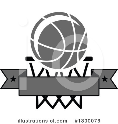 Royalty-Free (RF) Basketball Clipart Illustration by Vector Tradition SM - Stock Sample #1300076
