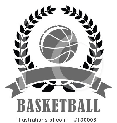 Royalty-Free (RF) Basketball Clipart Illustration by Vector Tradition SM - Stock Sample #1300081