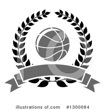 Royalty-Free (RF) Basketball Clipart Illustration by Vector Tradition SM - Stock Sample #1300084