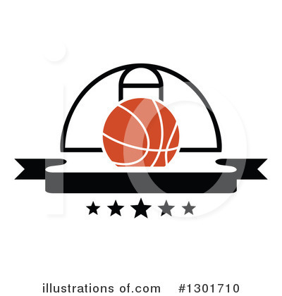 Royalty-Free (RF) Basketball Clipart Illustration by Vector Tradition SM - Stock Sample #1301710