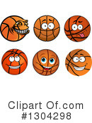 Basketball Clipart #1304298 by Vector Tradition SM