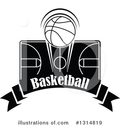 Royalty-Free (RF) Basketball Clipart Illustration by Vector Tradition SM - Stock Sample #1314819