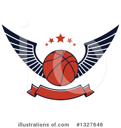 Royalty-Free (RF) Basketball Clipart Illustration by Vector Tradition SM - Stock Sample #1327646
