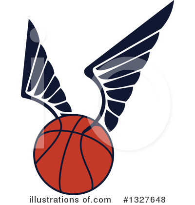 Royalty-Free (RF) Basketball Clipart Illustration by Vector Tradition SM - Stock Sample #1327648