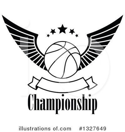 Royalty-Free (RF) Basketball Clipart Illustration by Vector Tradition SM - Stock Sample #1327649