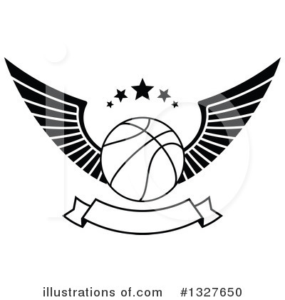 Royalty-Free (RF) Basketball Clipart Illustration by Vector Tradition SM - Stock Sample #1327650