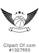 Basketball Clipart #1327650 by Vector Tradition SM