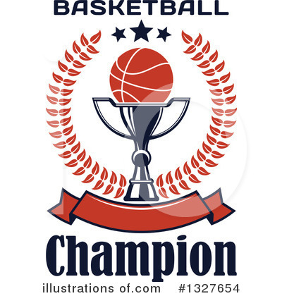 Royalty-Free (RF) Basketball Clipart Illustration by Vector Tradition SM - Stock Sample #1327654