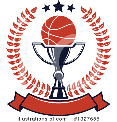 Royalty-Free (RF) Basketball Clipart Illustration by Vector Tradition SM - Stock Sample #1327655